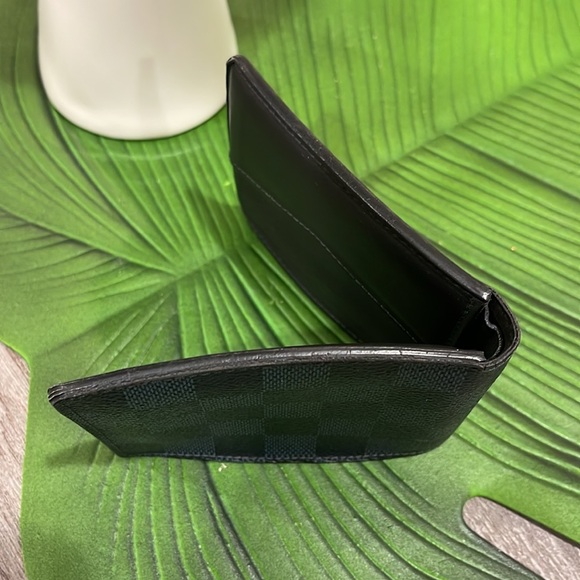 Louis Vuitton Damier Bi Fold Graphite Multi Wallet Black And Grey - Picture 6 of 8